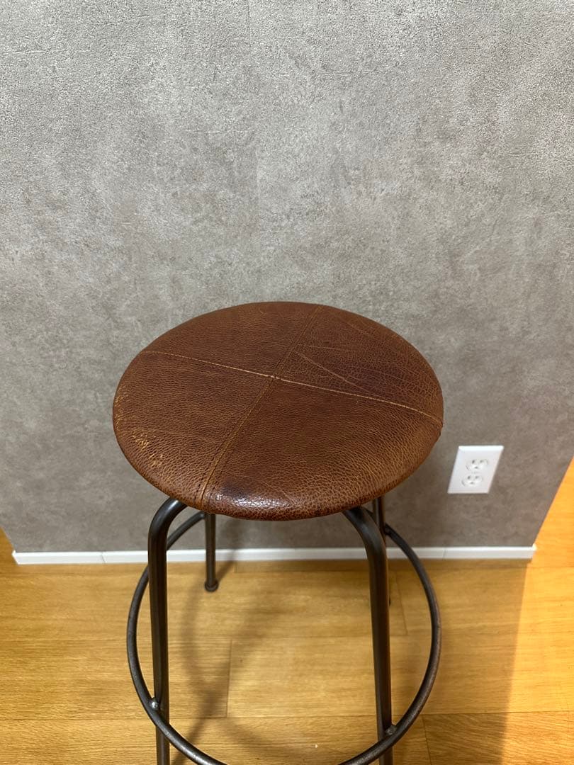 TRUCK FURNITURE レザースツール 本革 アイアン ※複数あり