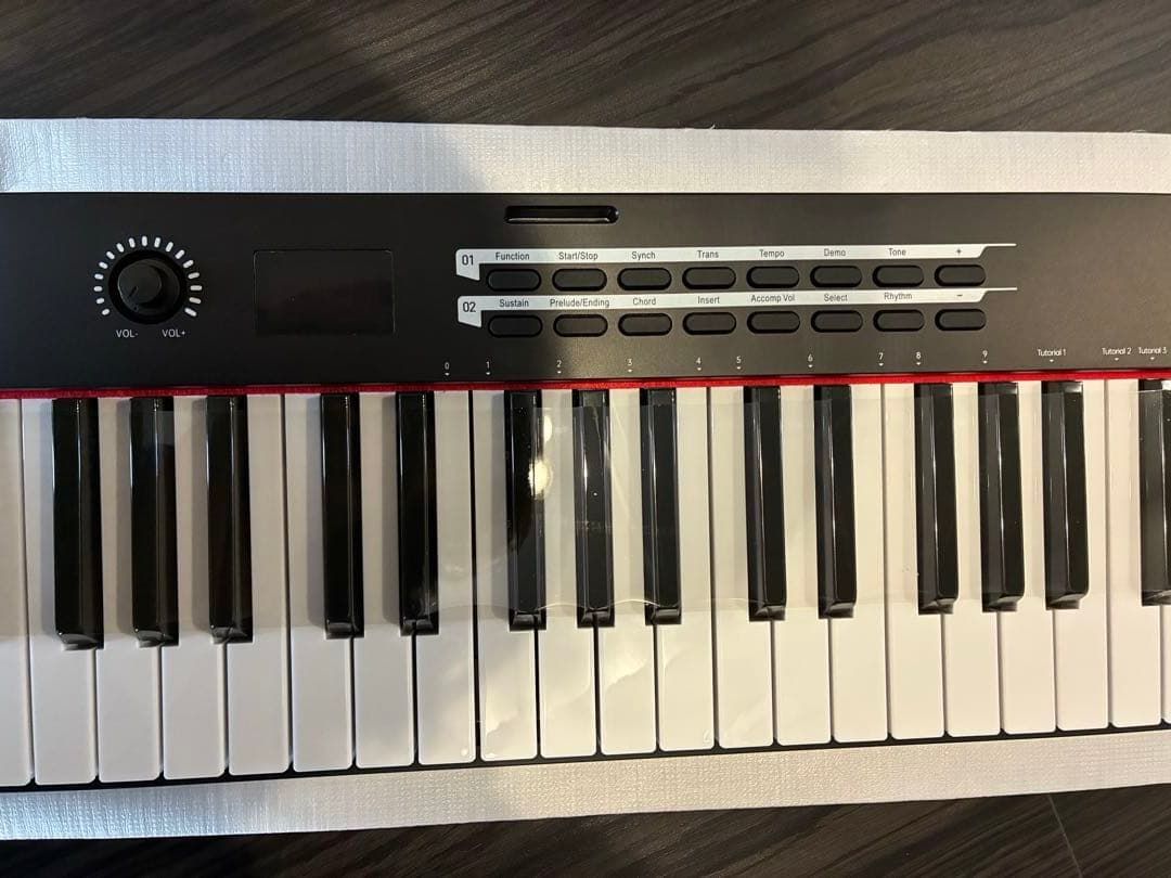 【処分価格】TERENCE キーボードスタンド セット 61鍵盤 スタンドつき