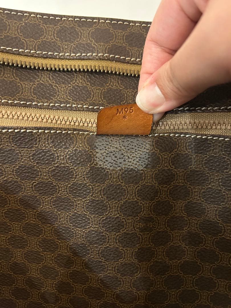 CELINE オールドセリーヌ　ショルダーバッグ　マカダム　M95 ヴィンテージ