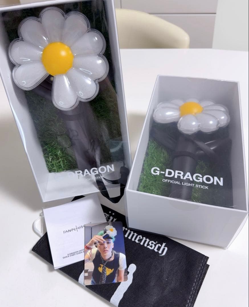 G-DRAGON 公式ペンライト 2個セット G-DRAGON OFFICIAL LIGHTSTICK