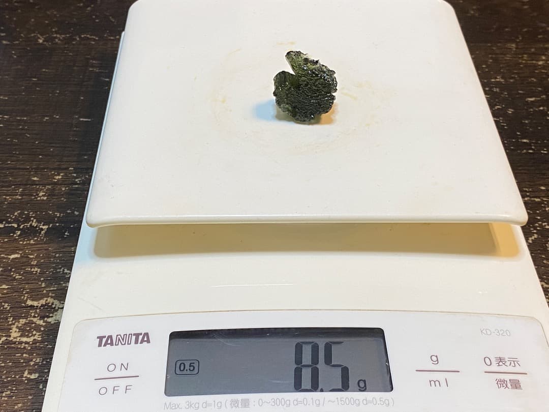 モルダバイト 原石 8.5g