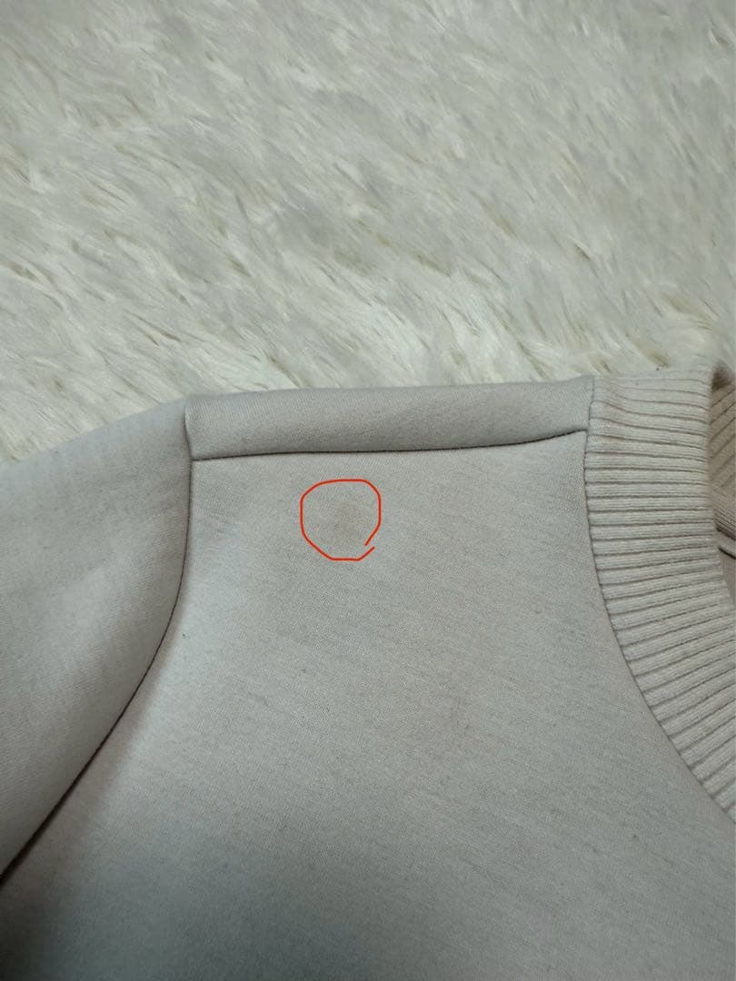 A.P.C. ゴルフウェア　クルーネックトレーナー　スウェット　バイカラー