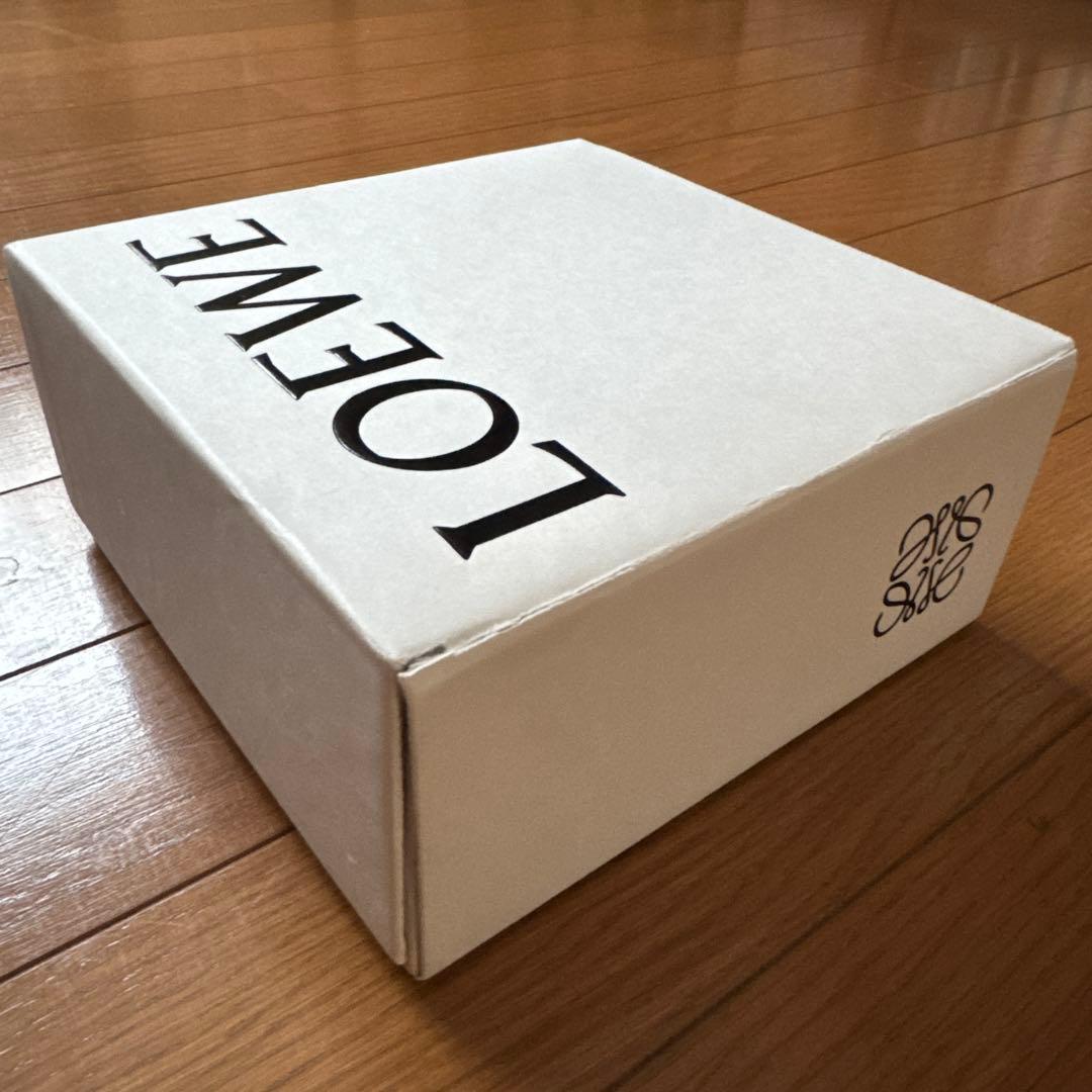 LOEWE ブラックレザー ケース ショルダー