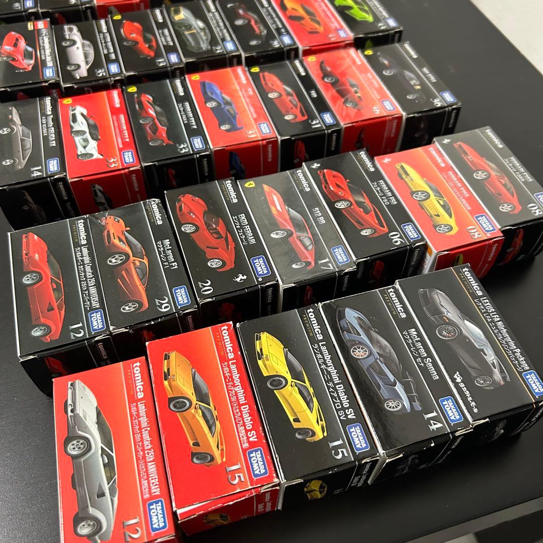 トミカプレミアム 37台セット 廃盤 1部未開封