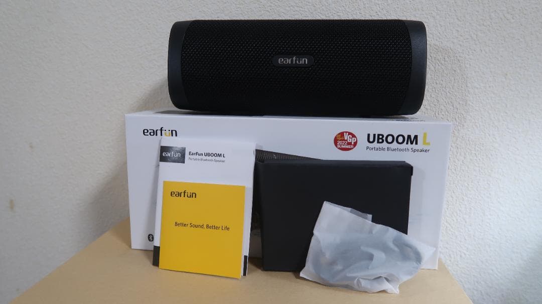 earfun UBOOM L ポータブルBluetoothスピーカー 2個セット EarFun