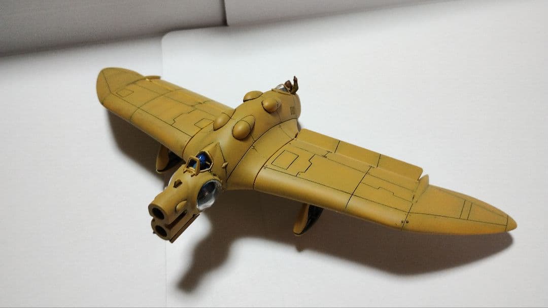 プラモデル完成機　1/72　風の谷のガンシップ(No.1) バンダイ 1/72 「風の谷のガンシップ」 : 常磐重工 -JOBAN JUKO