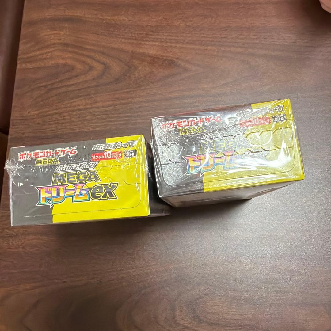 ポケモンカード メガドリームex シュリンク付き ボックス ポケカ