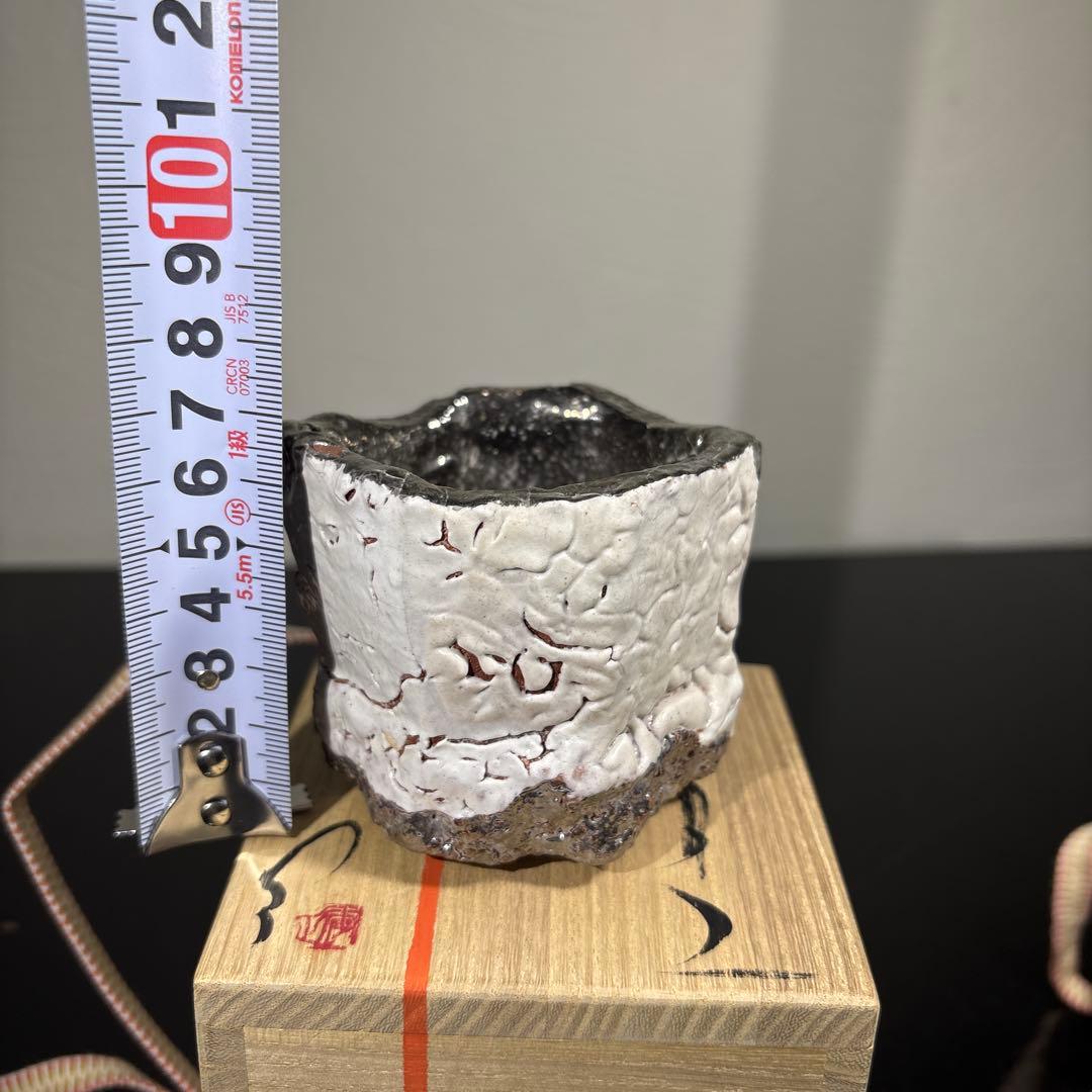 真作　市川透　大きめぐい呑み