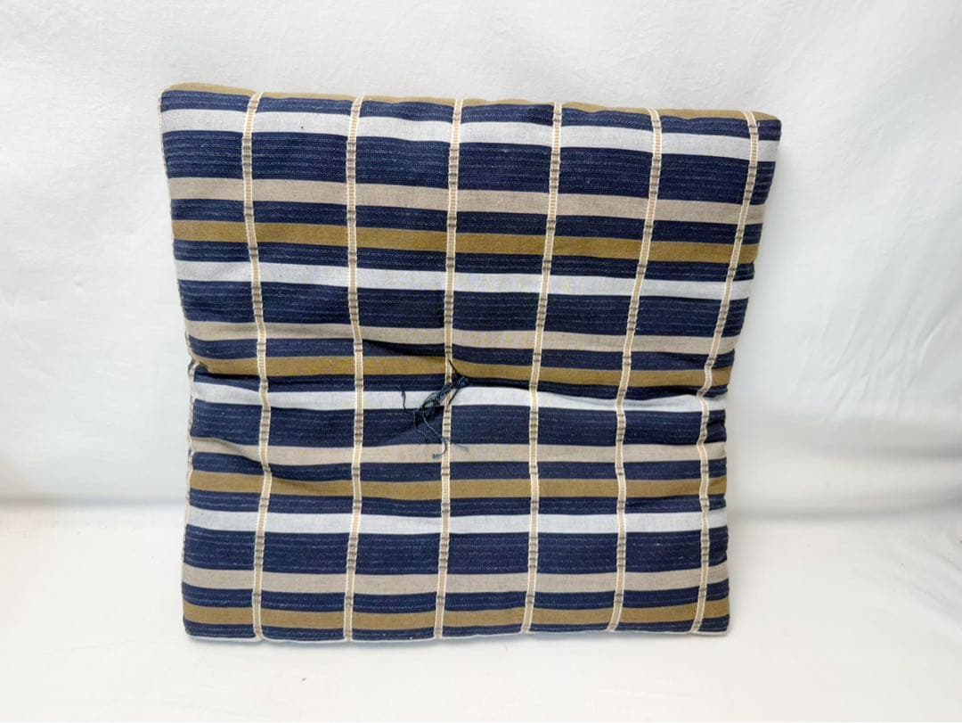 未使用 茶道具 茶席用 和調柄 吉野格子 手作り 座布団 10枚組 敷物