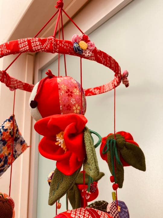 ひな祭り⭕️お値下げ◆ラスト1点◆吊るし雛　吊るし飾り　手作り　ひな祭り　タイプＡ