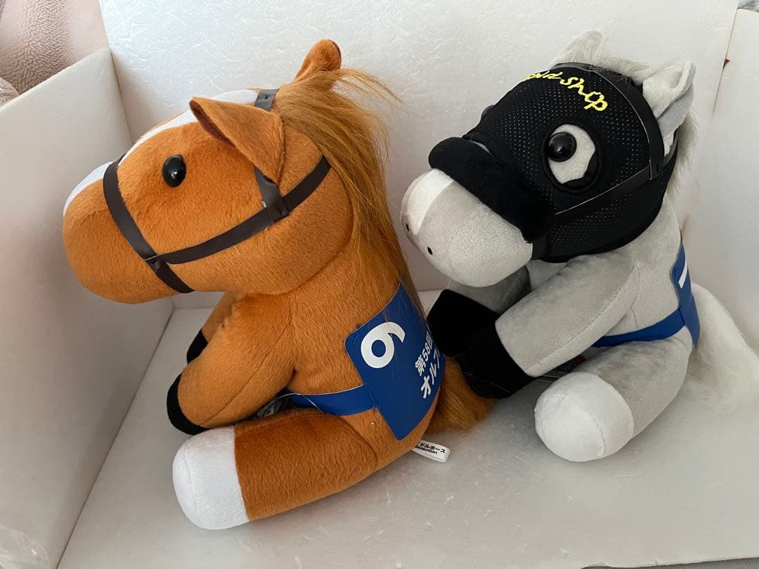 希少 Lサイズ オルフェーヴル ゴールドシップ アイドルホース ぬいぐるみ 競馬