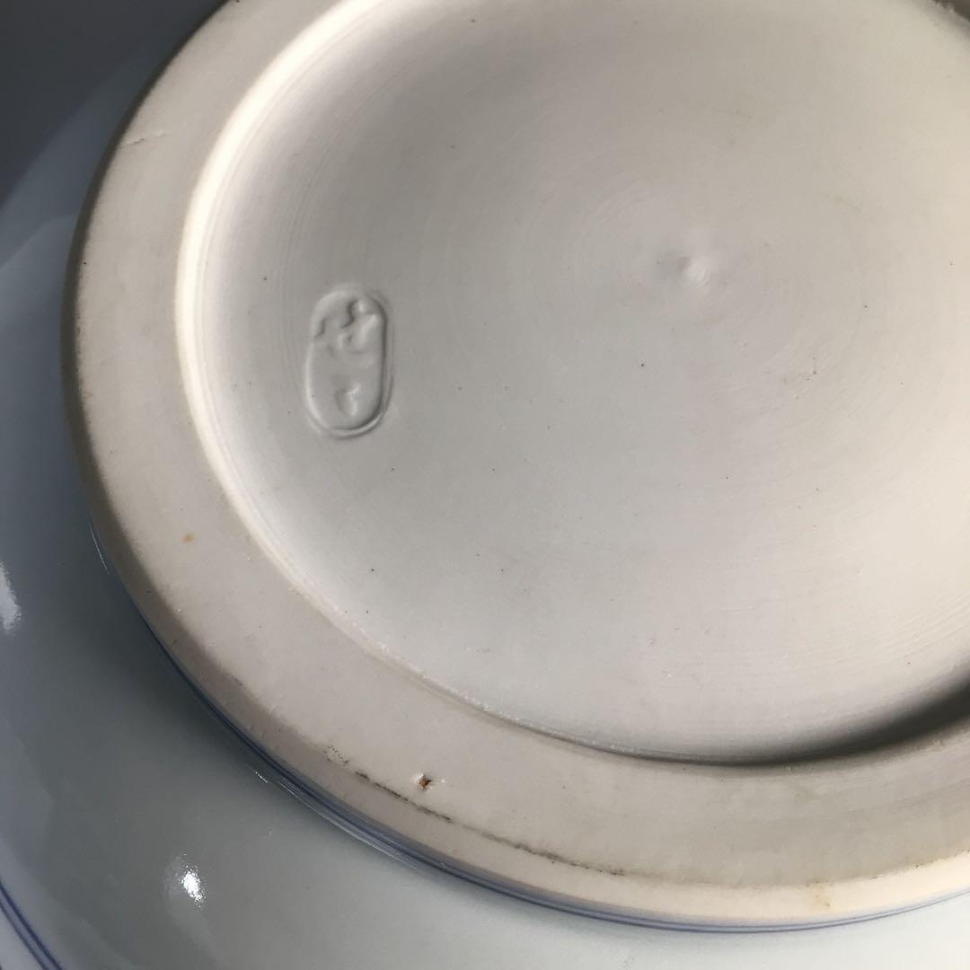 Ｍ５０８　芋頭水指　『膳所焼』『陽炎園造』『久田宗也　箱書』『近江八景』　共箱