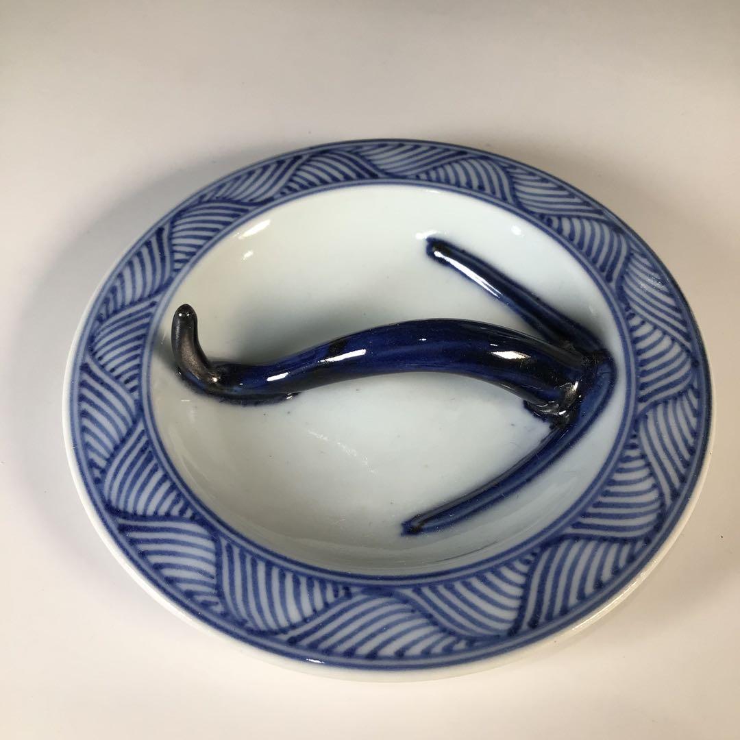 Ｍ５０８　芋頭水指　『膳所焼』『陽炎園造』『久田宗也　箱書』『近江八景』　共箱