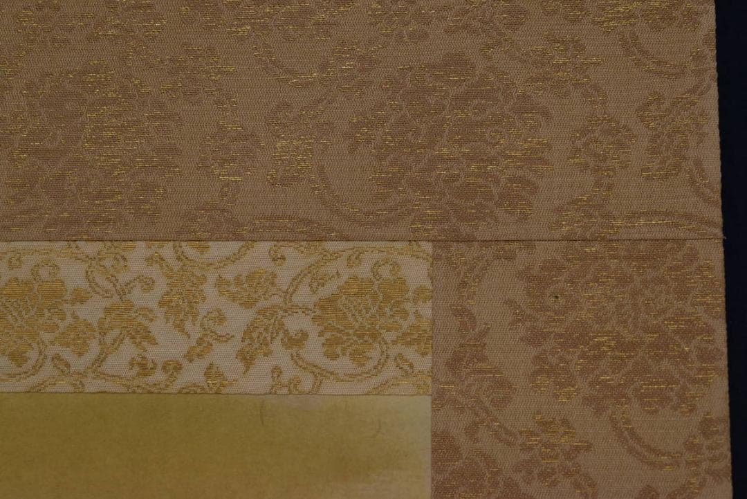 【真作】益井三重子/富士山新緑図/横物/掛軸/名家伝来/Z-864