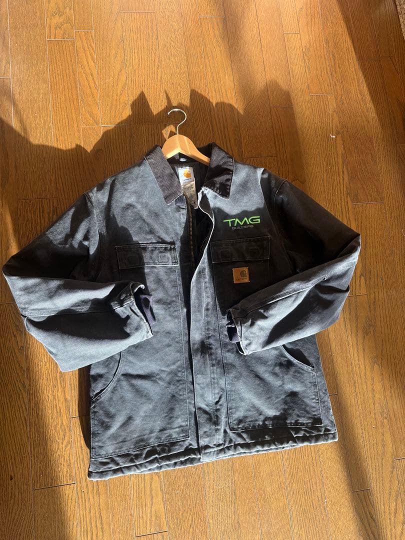 Carhartt 企業ロゴ　デトロイトジャケット　USA製