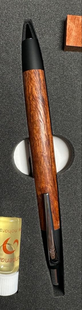 野原工芸　花梨 カリン　ボールペン スタンダード　シルバー 金具