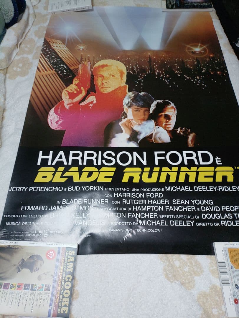 ブレードランナー　イタリア版　初公開時ポスター