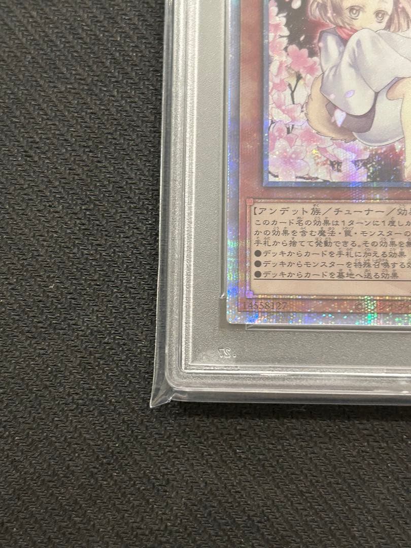 遊戯王 灰流うらら　絵違い　25th クオシクpsa10 アーコレ