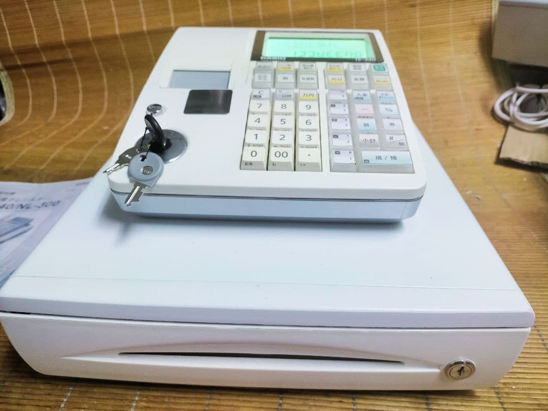 カシオレジスター TE-340/NL300 フル設定無料 923007 カシオレジスター