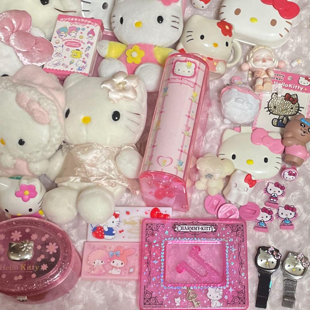 ハローキティグッズまとめ売り平成レトロjapancoreキティちゃんぬいぐるみ