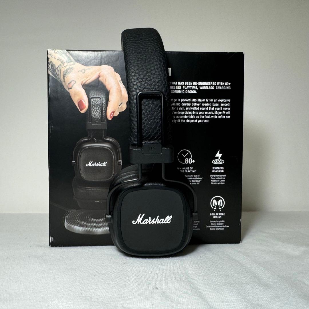 公式ストア購入品】マーシャル Marshall Major Ⅳ ブラック