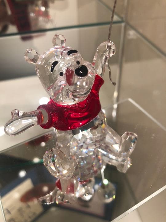 お値下げ中‼️スワロフスキー くまのプーさんBaccaratバカラクリスタル