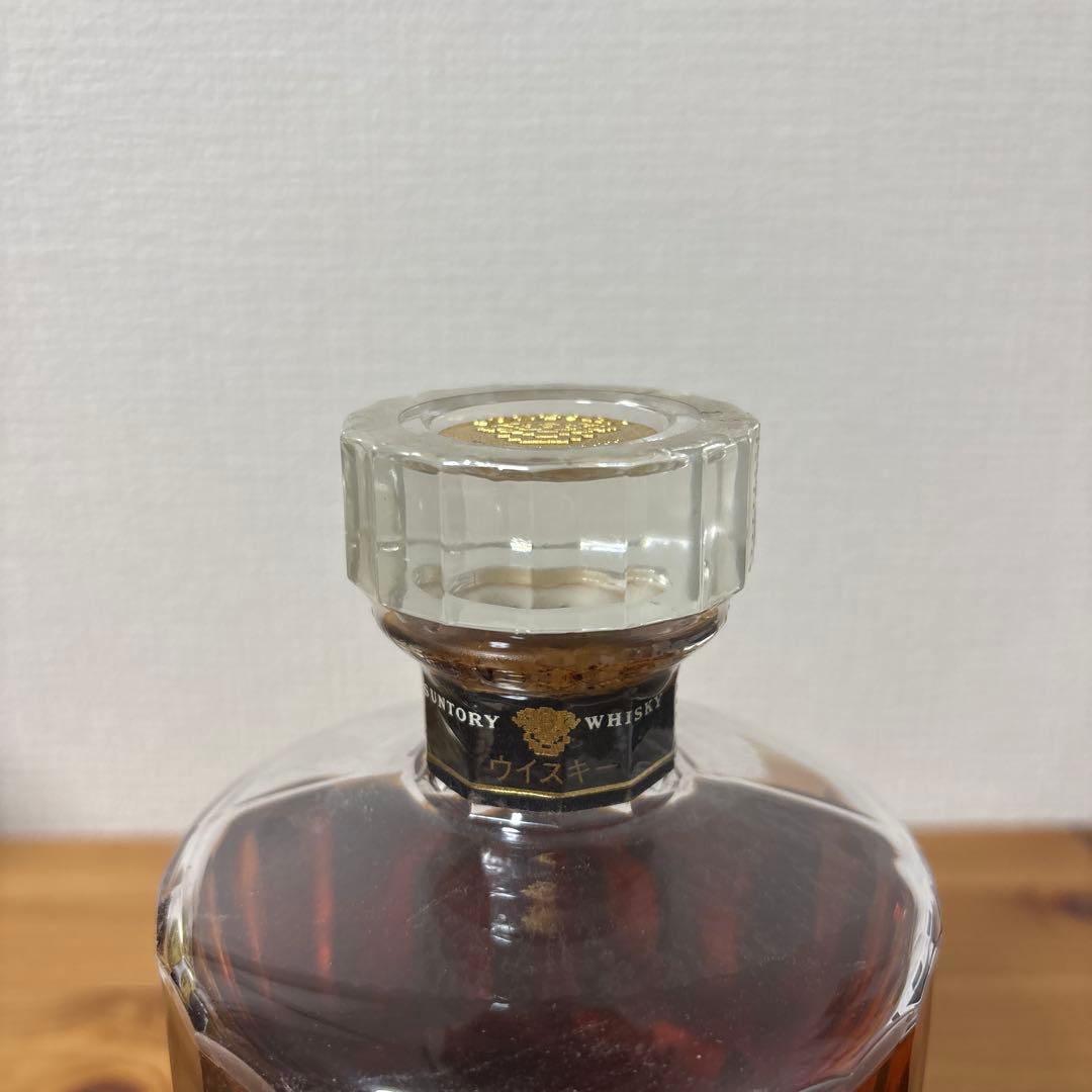 サントリーウイスキー 響21年 初期ボトル カガミクリスタル 未開封