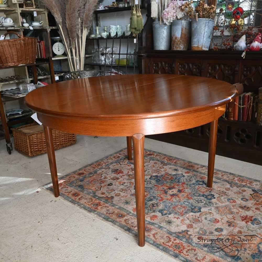 L3710-21 英国アンティーク NATHAN エクステンションテーブル 北欧