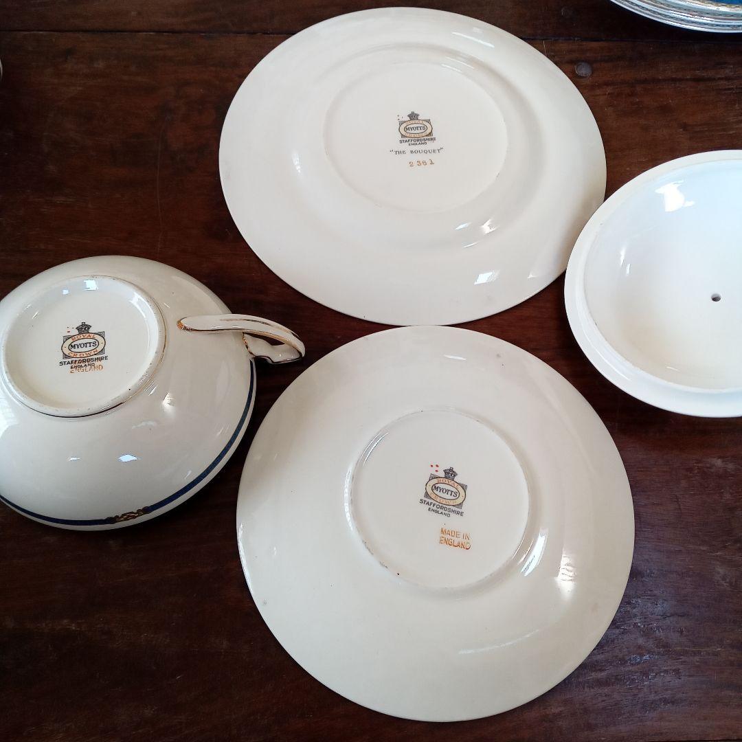 最終お値下げ！MYOTTSロイヤルクラウン スープトリオ6セット