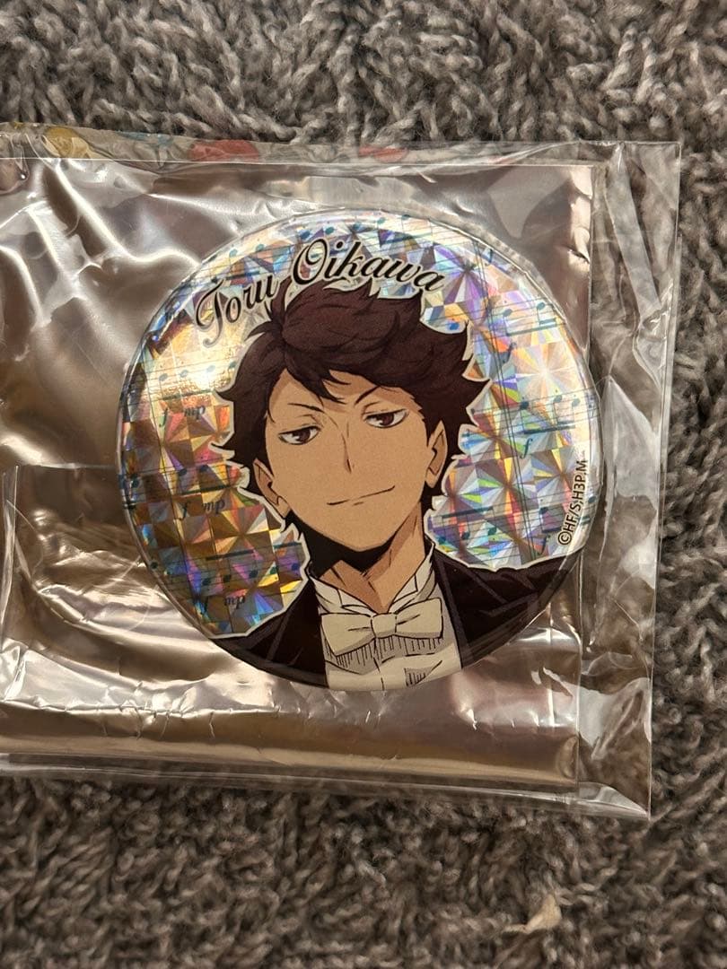 ハイキュー!! 及川徹 コンサート 缶バッジ - メルカリ