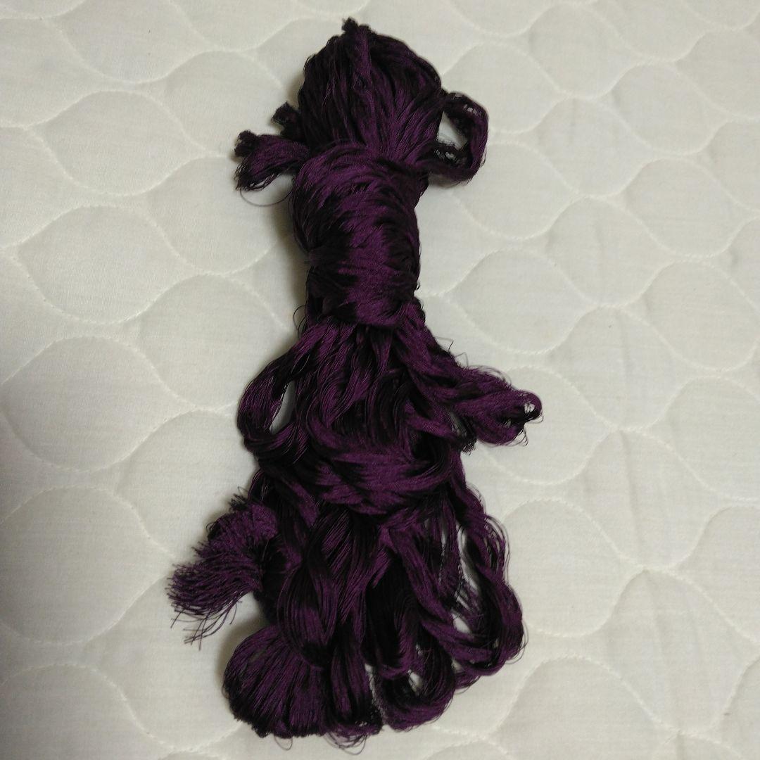 組紐製作用絹糸　無地5個 フキちゃん