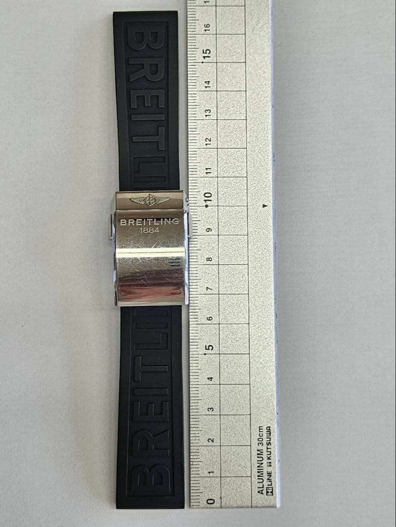 ロビンマスク ブライトリング バックル ラバーベルト 22-20