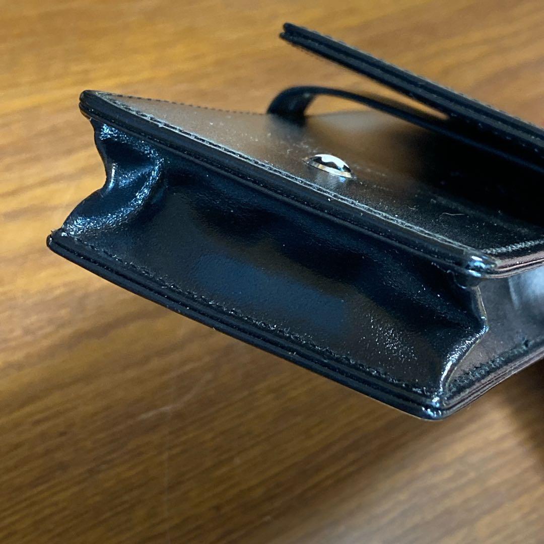 Mont Blanc 3本挿しペンケース モンブラン MONTBLANC 3本差しレザー