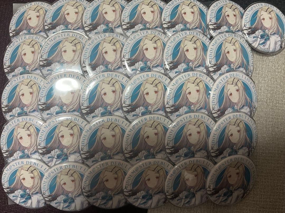 学園アイドルマスター 学マス 篠澤広 初恋公演 缶バッジ 31点