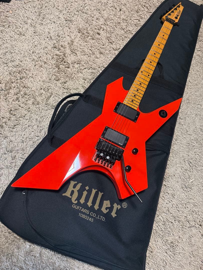 ギター Killer KG-Standard EMG BLACK PARTS ED