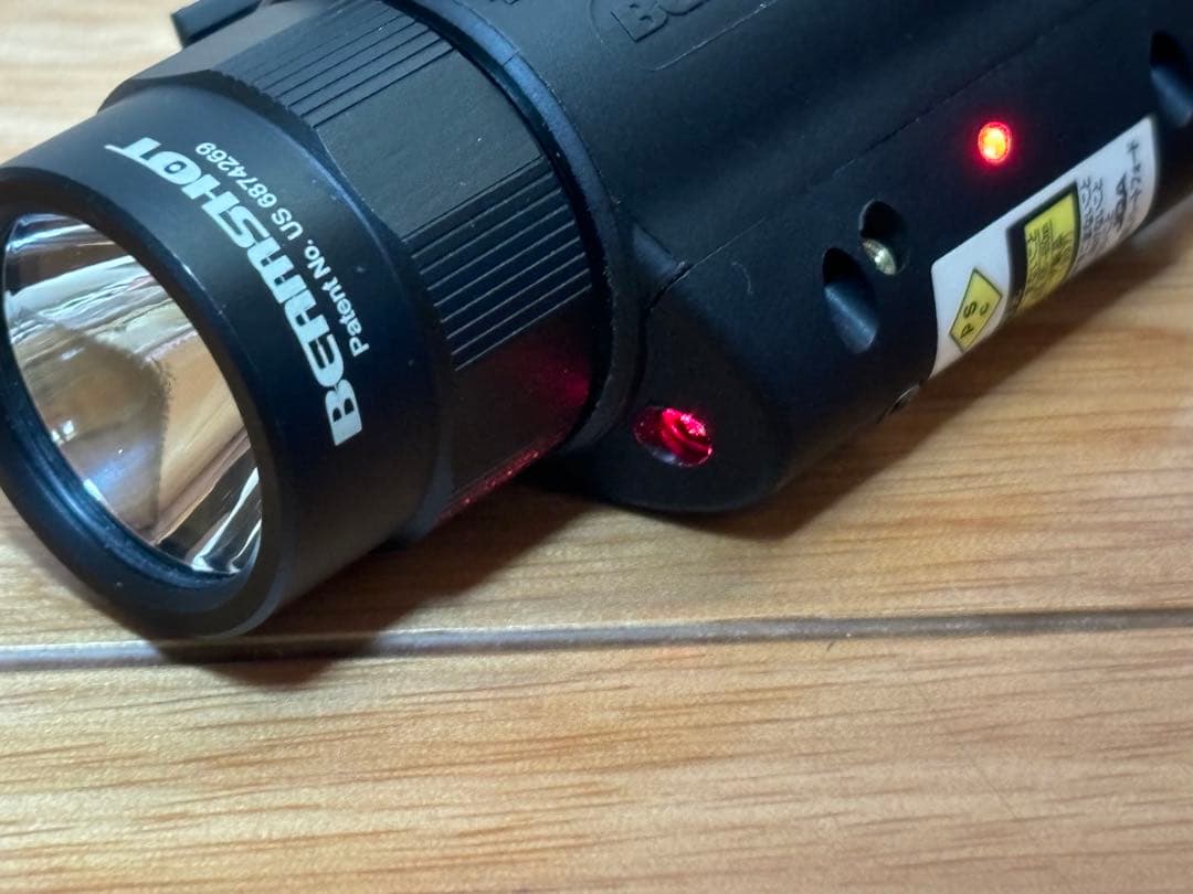 ハートフォード レーザーサイト&LEDフラッシュライト一体モジュール 訳あり