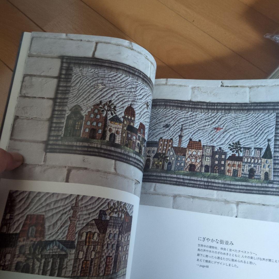 斉藤謠子さん　ハウスのパッチワークキルト材料