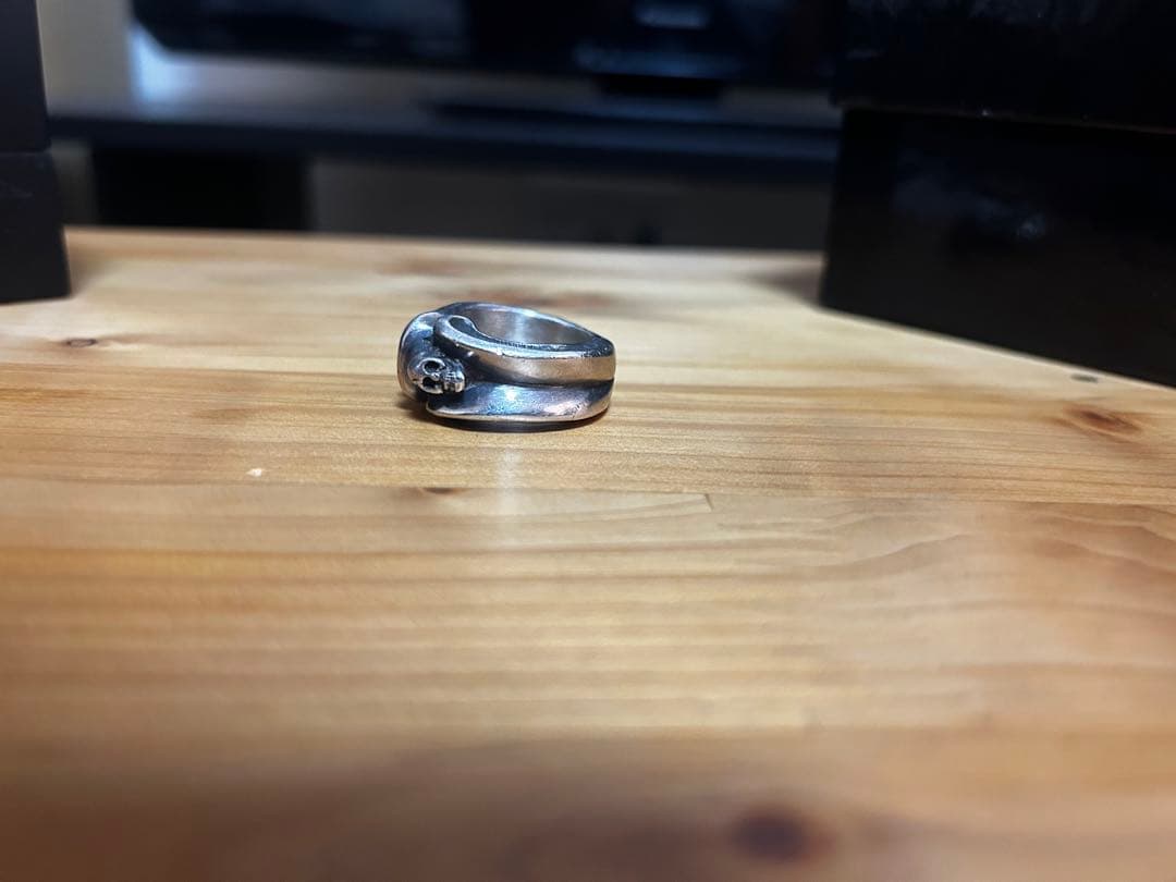 GABORATORY(ガボラトリー)/スモールゴシックスカル リング/17号