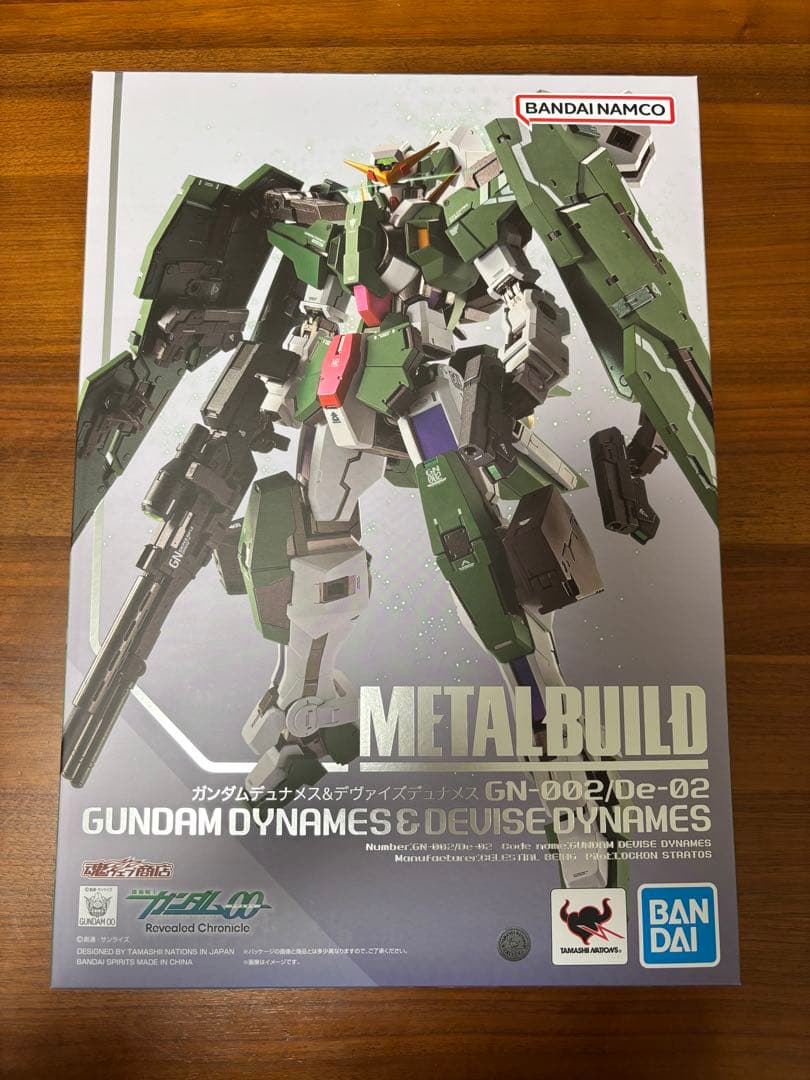 メタルビルド ディヴァイズデュナメス＋GNアームズTYpE-Dオプションセット