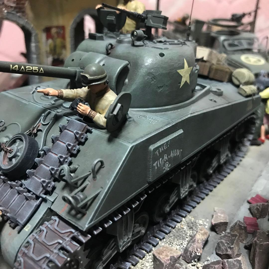 1/35 スケール 軍用トラック 戦車 ディオラマ