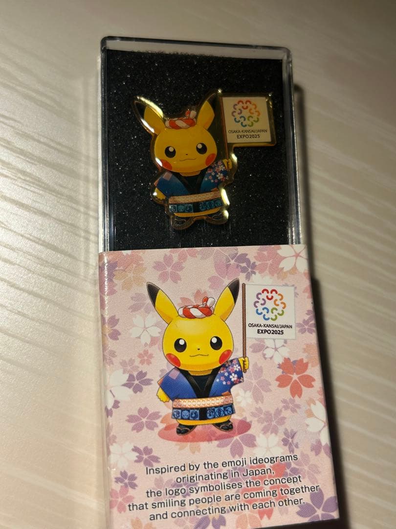 非売品〉大阪・関西万博 ピカチュウ ピンバッジ