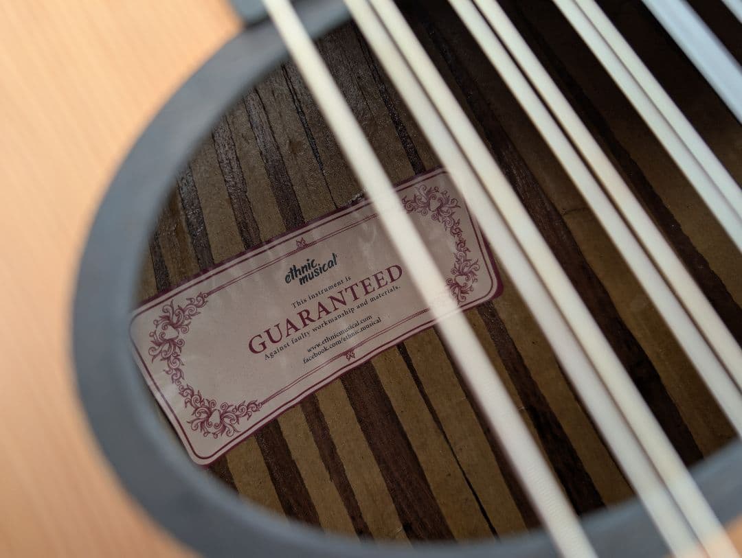 【トルコ製・ハンドメイドウード】Ethnic Musical作・ケース付き