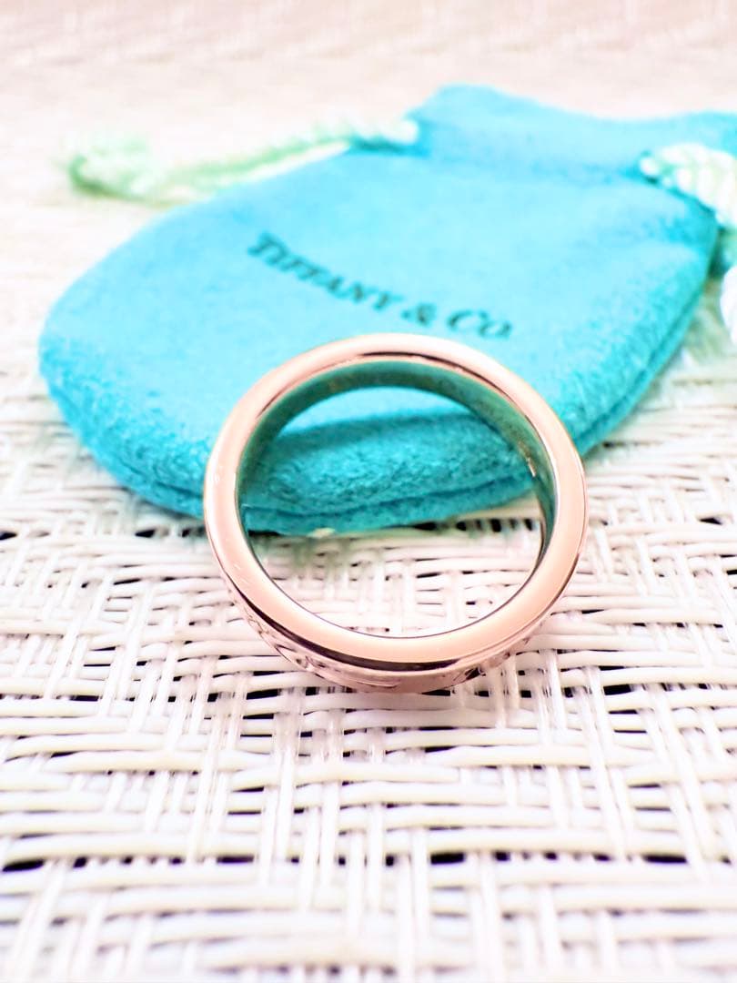 ティファニー　ルベドメタル　1837 ナロー　リング　10号　研磨仕上済　指輪