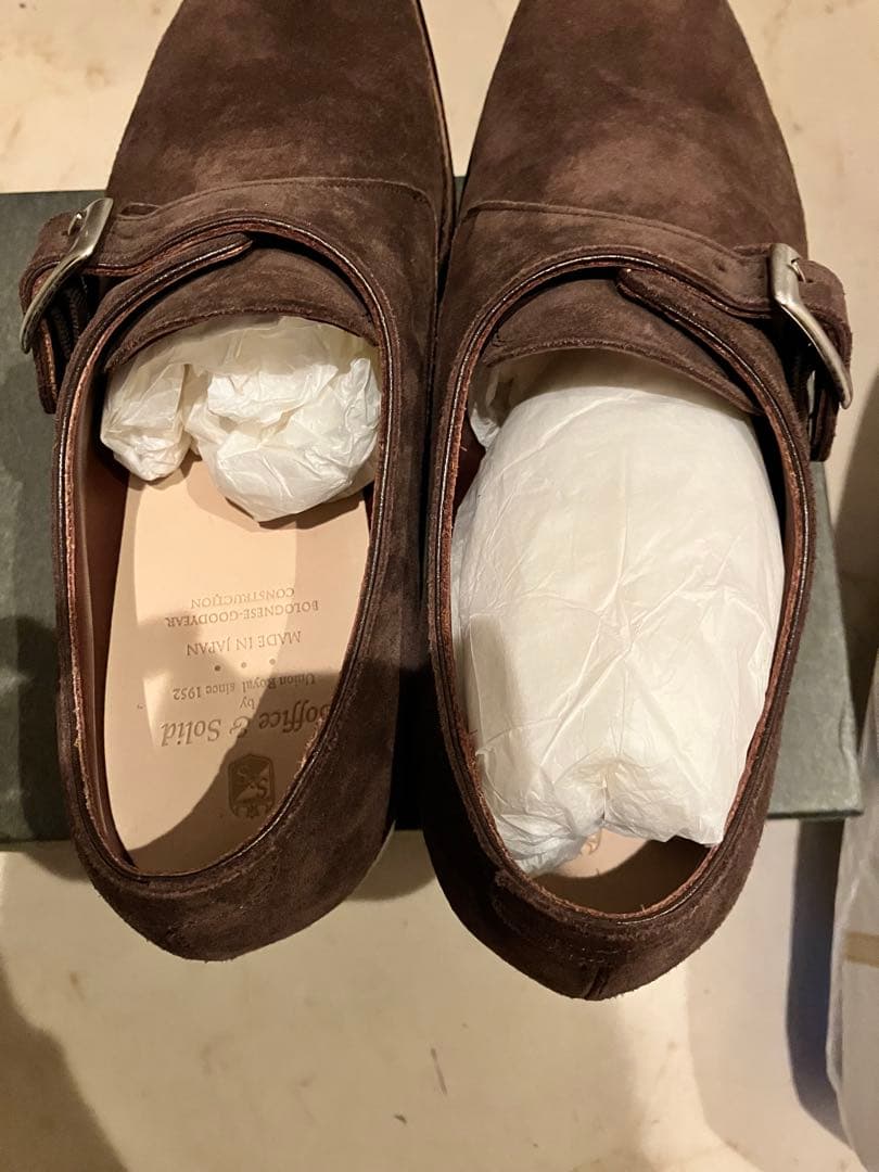 Soffice&Solid ソフィスアンドソリッド スエードシューズ