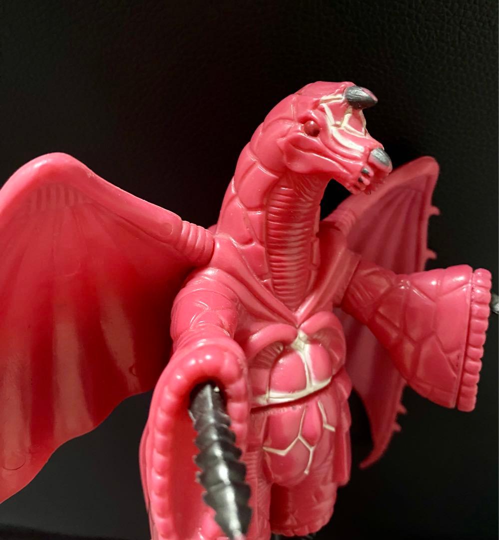 【エラー品】詳細不明　パワードモンスターシリーズ　パワードドラコ　ソフビ