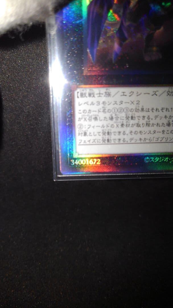 遊戯王世界一初ガボンガエクストラシークレットレアスーパー