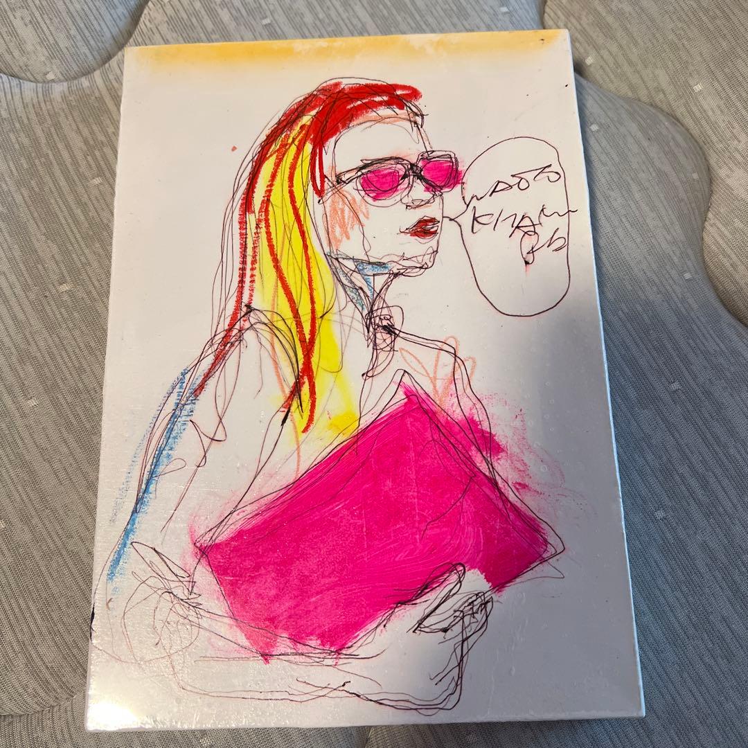 北村直登　原画　SMサイズ　人物画