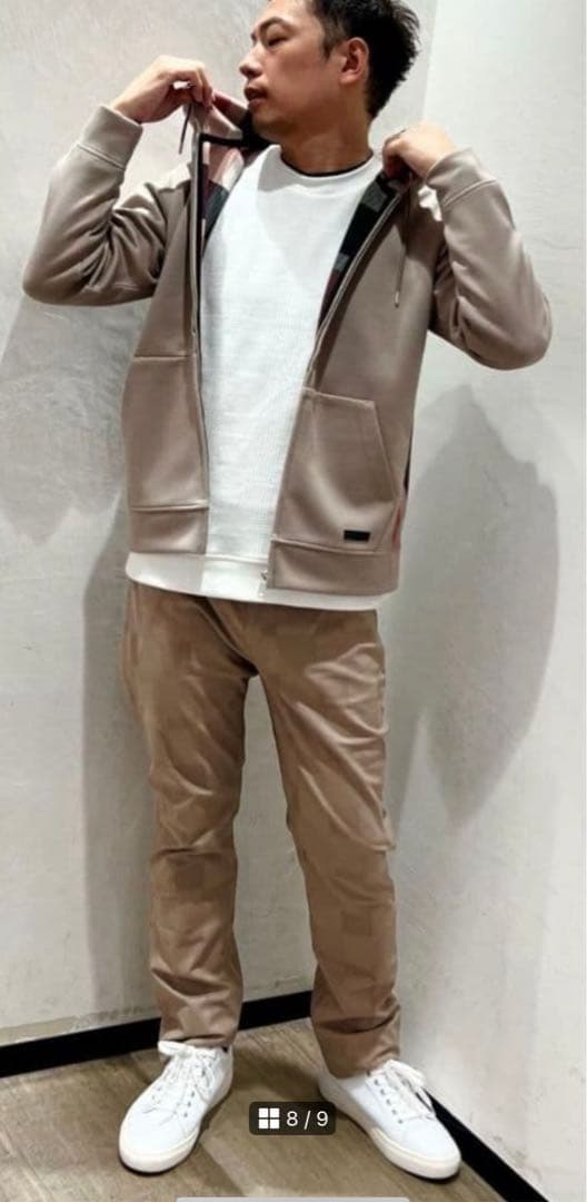 【美品】 BLACK LABEL CRESTBRIDGE フード付きパーカー M