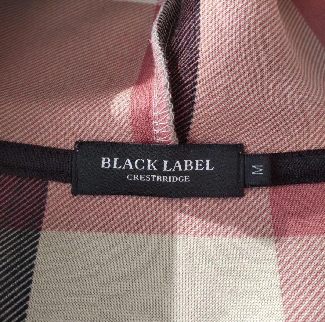 【美品】 BLACK LABEL CRESTBRIDGE フード付きパーカー M