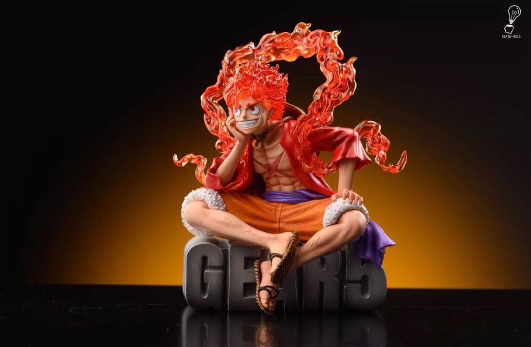 ワンピース ニカ ルフィガレージキット ガレキ スタチュー③⑨